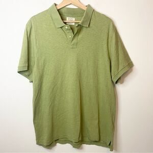 J. Crew mens sage green polo shirt xl